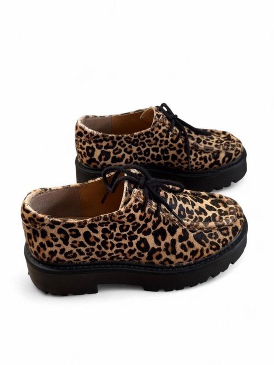 Steve Madden Shoes - Steve Madden leopard-print platform oxfords size 8.5